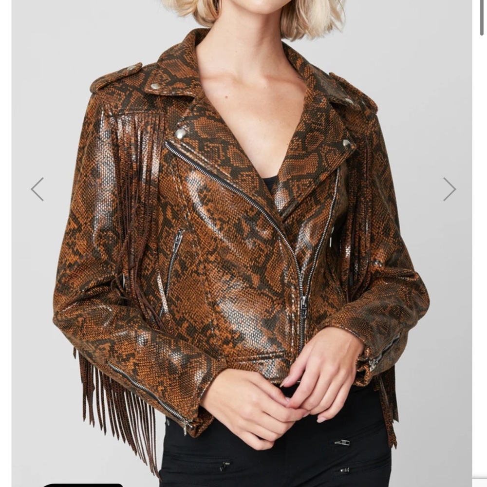 BLANK NYC- Fringe Jacket